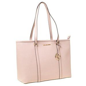 Michael Kors | Jet Set Travel Sady Tote | Ballet Pink Saffiano Leather